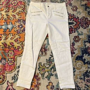 🎈Mossimo White High Rise Skinny Jean